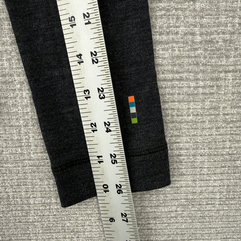 Smartwool Classic Thermal Merino Wool Base Layer Women M Charcoal Heather - Picture 9 of 13